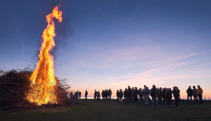 Wenn auf Sylt die Flammen lodern, …