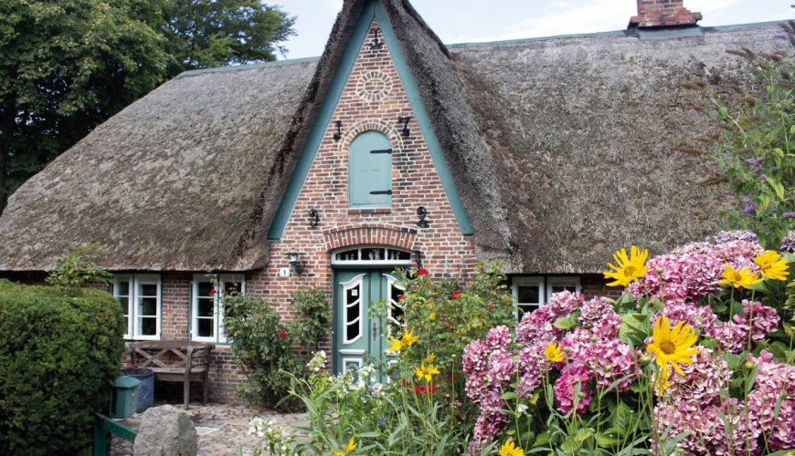 Schicke und traditionelle Dächer