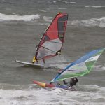 Sportliche Wasserakrobaten auf Sylt